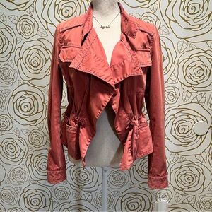 HEI HEI ANTHROPOLOGIE Vintage Drawstring Utility Anorak